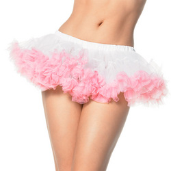 Kurzer Chiffon-Petticoat
