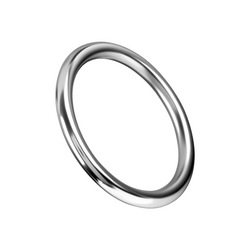 Nahtloser Eisen-Penisring, 5,5 cm