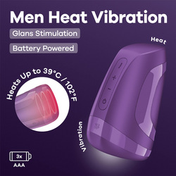 Satisfyer Men Heat Vibration - Batteriebetrieben &amp; wärmend