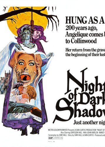 Night of Dark Shadows - Poster 3
