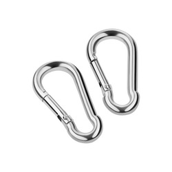Karabinerhaken, 2 Stk.