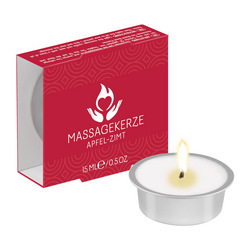 Massagekerze Apfel-Zimt, 15 ml