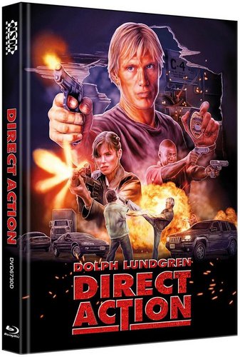 Direct Action - Mediabook - Limited Edition - Cover D Cover Ralf Krause (Blu-ray Disc)