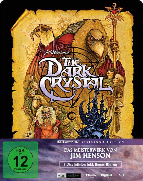 Der dunkle Kristall - Steelbook (Blu-ray 4K Ultra HD)