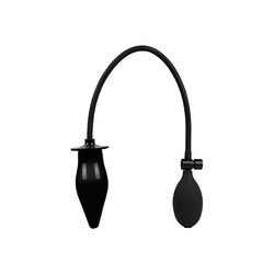 Aufpumpbarer Analdildo, 12,5 cm