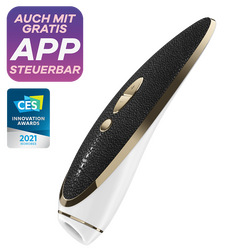 Satisfyer Haute Couture+ mit Echtleder und -metall, mit App