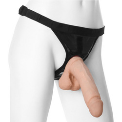 Vac-U-Lock - Ultraskyn Cock With Ultra Harness - 8 Inch, 21 cm
