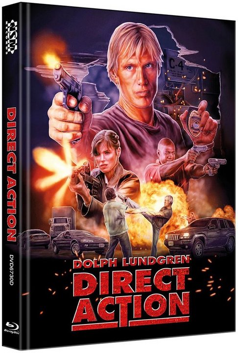 Direct Action - Mediabook - Limited Edition - Cover D Cover Ralf Krause (Blu-ray Disc)