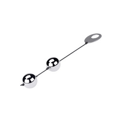Domino Metallic Balls, 3 cm