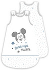 Micky Maus Good Night Mickey (90 x 45 cm) Baby-Schlafsäcke weiß hellblau powered by EMP (Baby-Schlafsäcke)