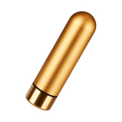 Luxus Bullet in Metalloptik, 7 cm