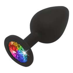 Rainbow Booty Jewel - Medium, 8 cm