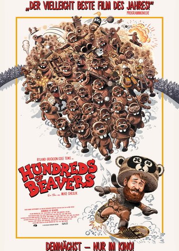 Hundreds of Beavers - Poster 1