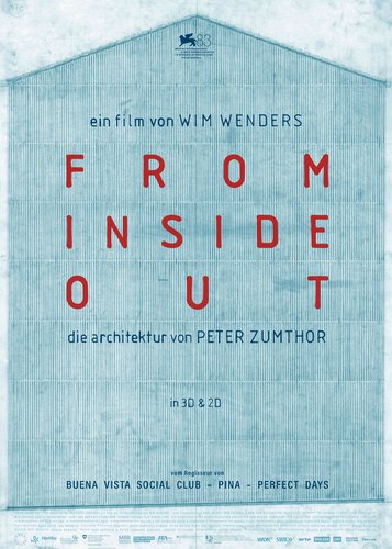 From Inside Out - Die Architektur von Peter Zumthor - Poster 1