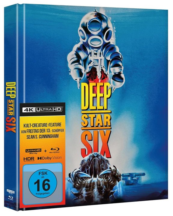 Deep Star Six - Mediabook (4K Ultra HD) (Blu-ray 4K Ultra HD)