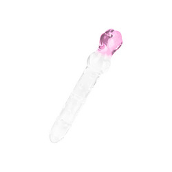 Glasdildo im Zauberstab Design, 20 cm