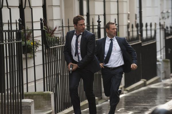 Butler und Aaron Eckhart in 'London Has Fallen'