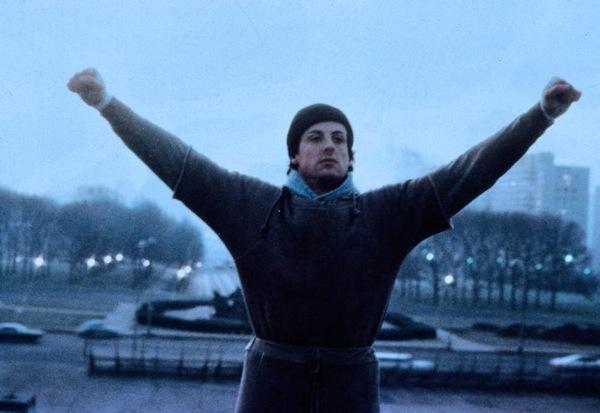 Sylvester Stallone 1976 in 'Rocky' © MGM