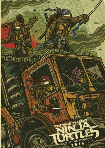 Teenage Mutant Ninja Turtles 2 - Out of the Shadows - Poster 11