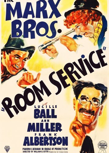 Die Marx Brothers - Zimmerdienst - Poster 2