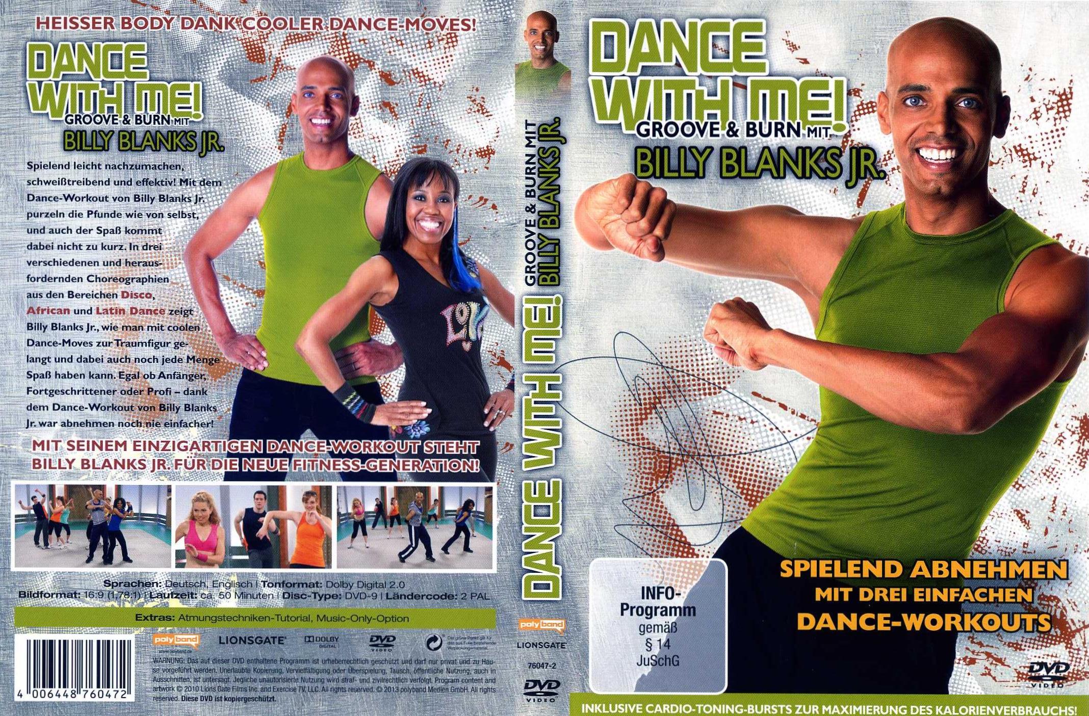 Dance With Me! Groove & Burn mit Billy Blanks Jr.: Blu-ray, 4K UHD