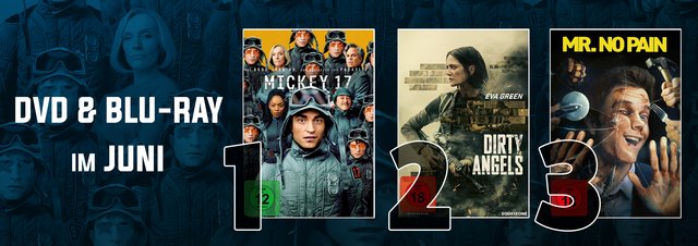 DVD & Blu-ray Charts Juni 2025: WUNDERSCHÖNER und beeindruckend gut - Juni Charts