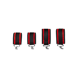 Gepolstertes Fessel-Set, 6 Teile