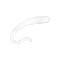 Moderner Glasdildo, 17 cm