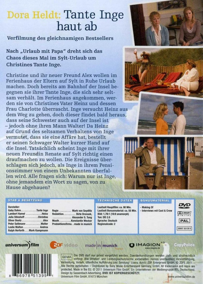 Dora Heldt Tante Inge haut ab