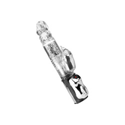 Perlen vibrator mit Klitoris reizer, 27 cm
