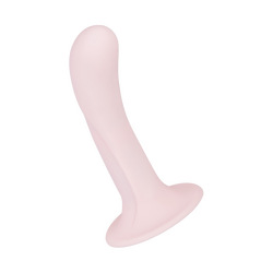 Gebogener G-Punkt-Vibrator aus Silikon, 17,5 cm