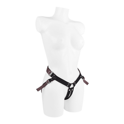 Strap On Harness aus Denim