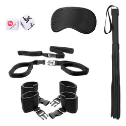 Bed Post Bindings Restraint Kit, 11 Teile