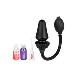 Inflatable Silicone Anal Plug, 12,5 cm
