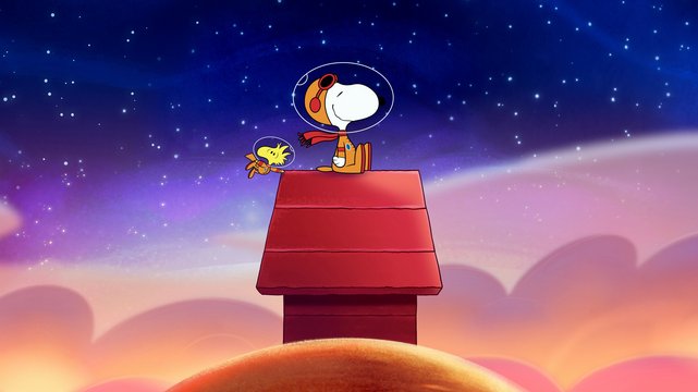 Snoopy im All - Wallpaper 1