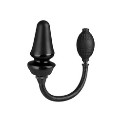 Inflatable Silicone Anal Plug, 12,5 cm