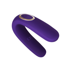 Paarvibrator Classic 2 aus Silikon, 8,5 cm
