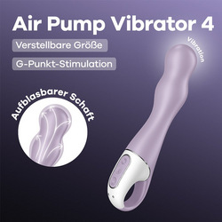 Satisfyer ‘Air Pump Vibrator 4’, 20,5 cm