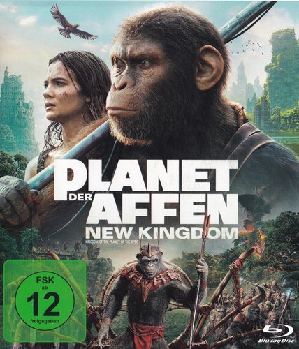 Planet der Affen - New Kingdom (Blu-ray), gebraucht, ohne Cover