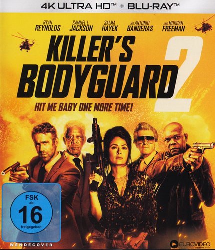 Killer's Bodyguard 2 (4K UHD), gebraucht, ohne Cover
