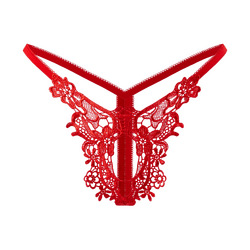 String mit Stickerei