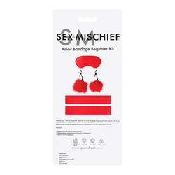 Sex &amp; Mischief - Amor Bondage Beginner Kit, 5 Teile