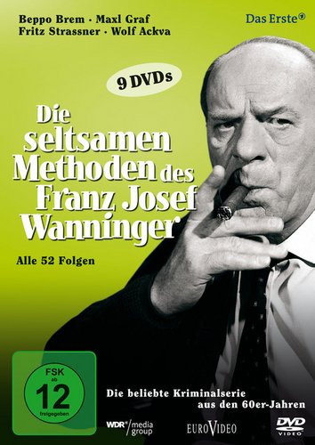 Die seltsamen Methoden des Franz Josef Wanninger - Komplettbox mit allen 52 Folgen  [9 DVDs] (DVD), neuwertig