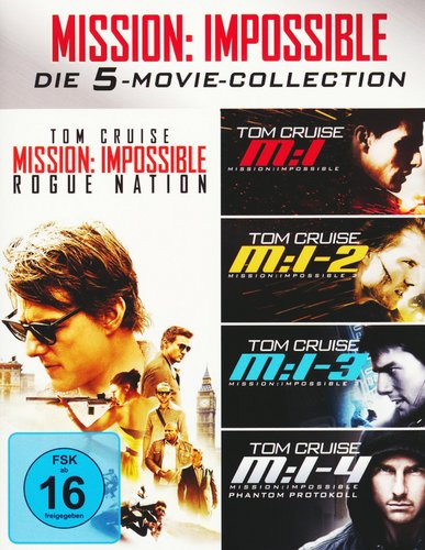 Mission: Impossible - Die 5-Movie-Collection (Blu-ray Disc)