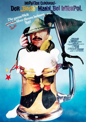 'Inspector Clouseau' Plakat zum Kinostart am 24.02.77 © MGM