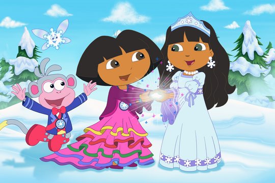 Dora - Dora rettet die Schneeprinzessin - Szenenbild 2