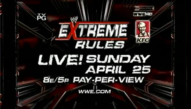 WWE - Extreme Rules 2010 - Trailer - Englisch