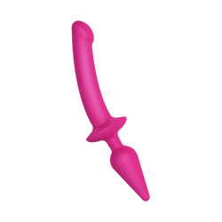 2-in-1 Dildo &amp; Buttplug - Größe L, 29 cm