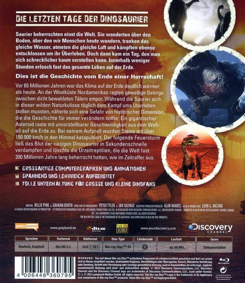 Die Letzten Tage Der Dinosaurier: DVD Oder Blu-ray Leihen - VIDEOBUSTER.de