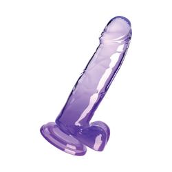 King Cock Clear - 7&quot; Cock With Balls, 20,3 cm